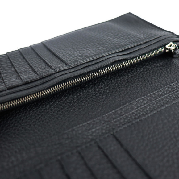 Fendi Selleria Long Wallet Leather Dark Gray - Picture 6 of 9